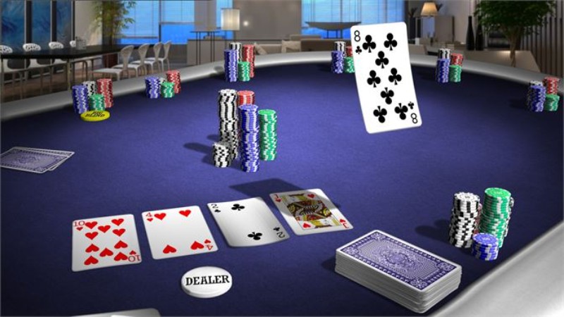 Cách chơi game bài poker 3D
